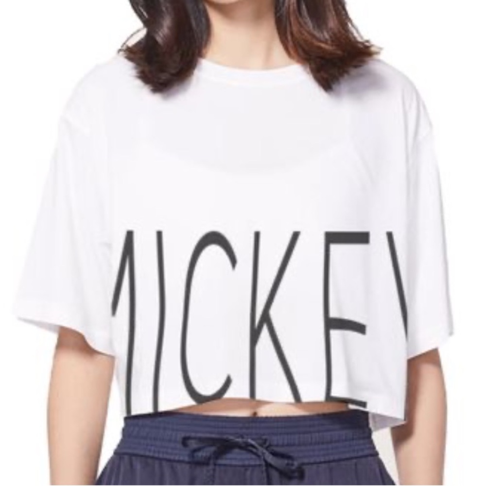 Disney Mickey crop top size XS